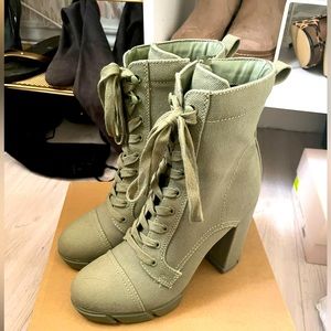 Nine West high heels boots.